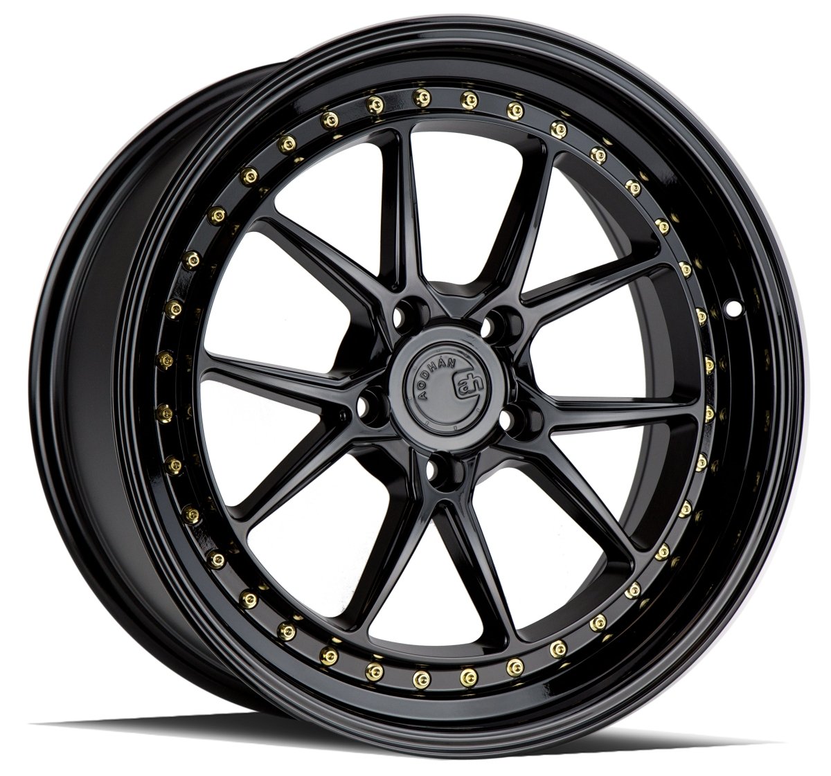 Aodhan DS08 - JDMuscleWheelsAODDS81885510035BZ18x8.55x100 +35Bronze w/Machined Lip