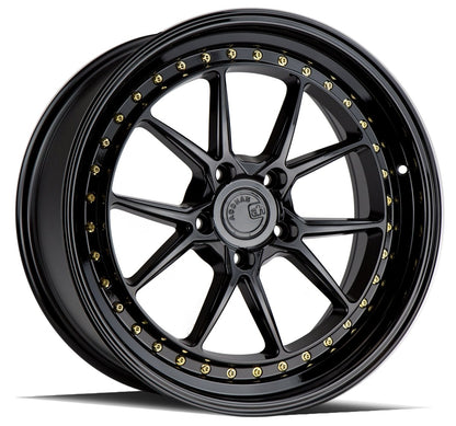 Aodhan DS08 - JDMuscleWheelsAODDS81885510035BZ18x8.55x100 +35Bronze w/Machined Lip