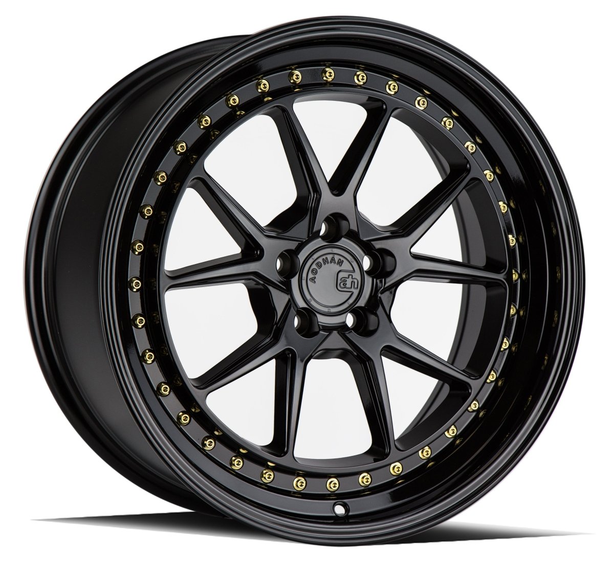 Aodhan DS08 - JDMuscleWheelsAODDS81885510035BZ18x8.55x100 +35Bronze w/Machined Lip