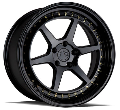 Aodhan DS09 - JDMuscleWheelsAODDS91885510035BZ18x8.55x100 +35Bronze w/Machined Lip