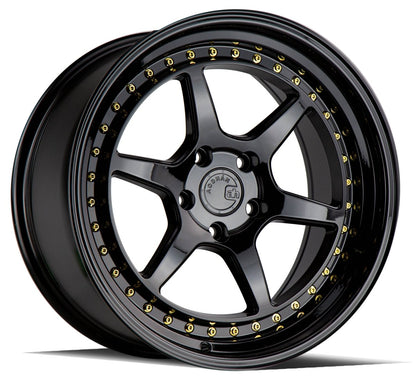 Aodhan DS09 - JDMuscleWheelsAODDS91885510035BZ18x8.55x100 +35Bronze w/Machined Lip
