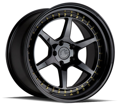 Aodhan DS09 - JDMuscleWheelsAODDS91885510035BZ18x8.55x100 +35Bronze w/Machined Lip