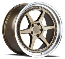Aodhan DS09 - JDMuscleWheelsAODDS91885510035BZ18x8.55x100 +35Bronze w/Machined Lip