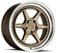 Aodhan DS09 - JDMuscleWheelsAODDS91885510035BZ18x8.55x100 +35Bronze w/Machined Lip