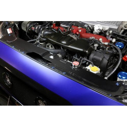 APR [15-21 WRX/STI] Carbon Fiber Radiator Cooling Plate | CF-815002 - JDMuscleRadiator ShroudsAPRCF-815002