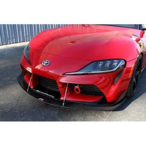 APR 20-23 Supra A90/91 Carbon Fiber Wind Splitter With Rods | CW-330020 - JDMuscleFront Wind SplitterAPRCW-330020