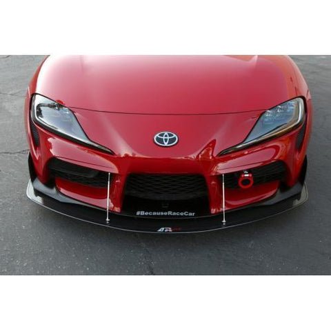 APR 20-23 Supra A90/91 Carbon Fiber Wind Splitter With Rods | CW-330020 - JDMuscleFront Wind SplitterAPRCW-330020