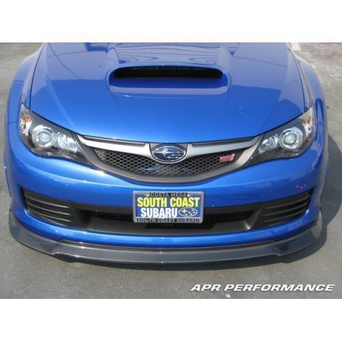 APR Carbon Fiber Front Lip Subaru STI Hatchback 2008-2010-APR-FA-898007-APR-FA-898007-Front Lips-APR-JDMuscle