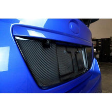 APR 15-21 WRX/STI Carbon Fiber License Plate Backing | CBX-WRXLIC15