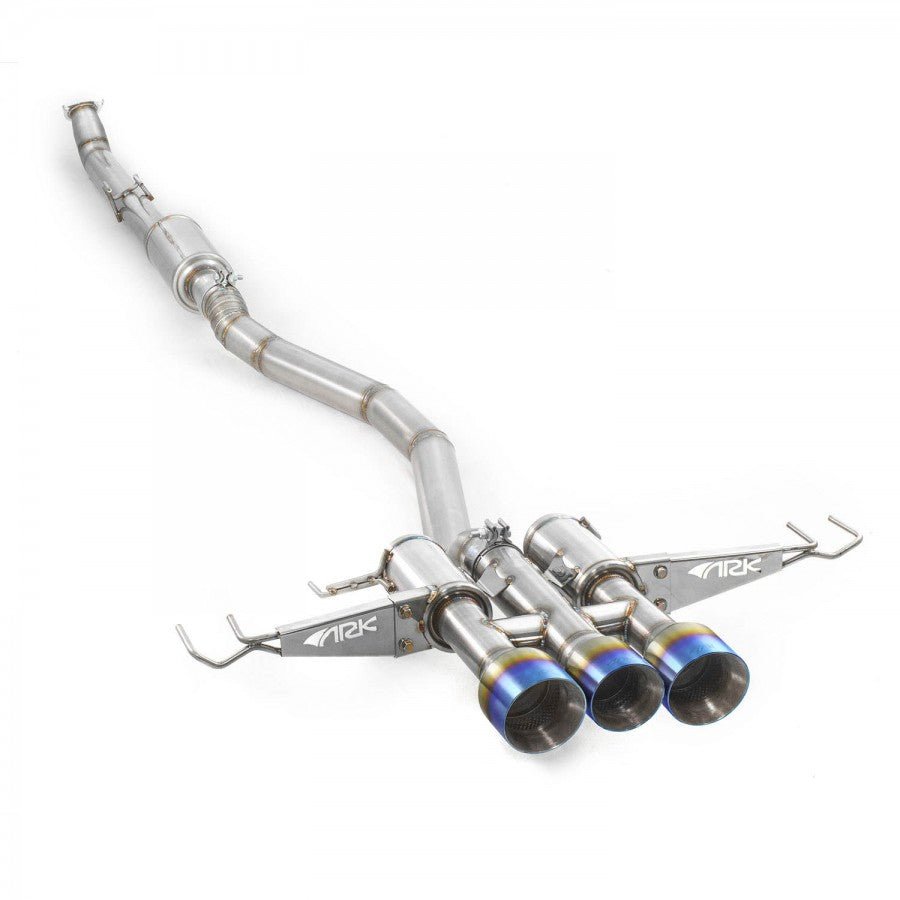 ARK DT-S Exhaust | 2017+ Type R SM0608-0217D - JDMuscleCat Back Exhaust SystemARK SM0608-0217DPolished Tip