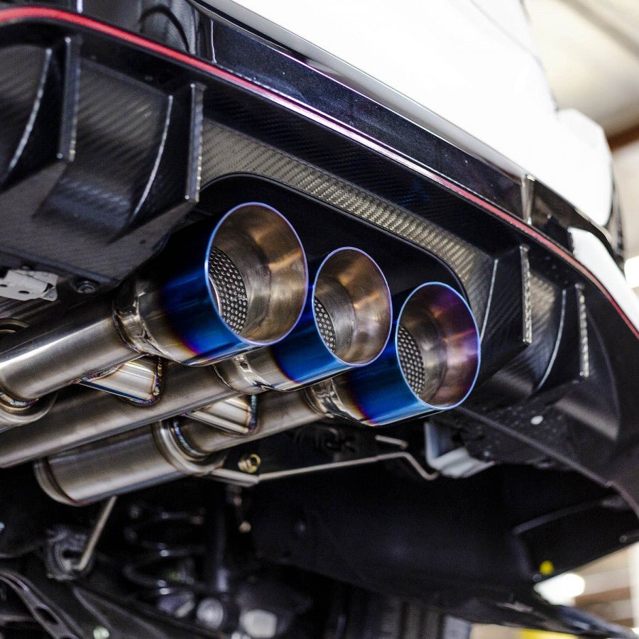 ARK DT-S Exhaust | 2017+ Type R SM0608-0217D - JDMuscleCat Back Exhaust SystemARK SM0608-0217DPolished Tip