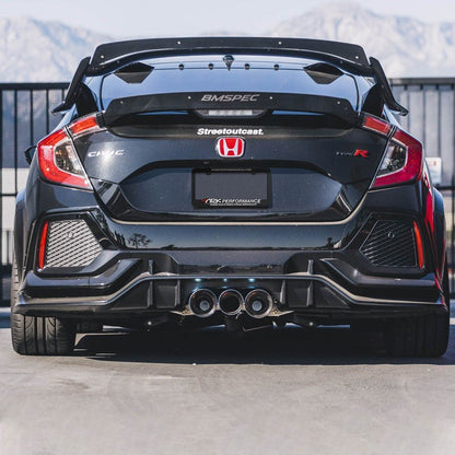 ARK DT-S Exhaust | 2017+ Type R SM0608-0217D - JDMuscleCat Back Exhaust SystemARK SM0608-0217DPolished Tip