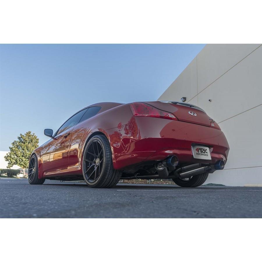 ARK GRiP Exhaust System | 14-15 Infiniti Q60 RWD & 08-13 G37 Coupe RWD-Cat Back Exhaust System-ARK Performance-JDMuscle