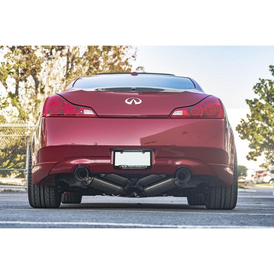 ARK GRiP Exhaust System | 14-15 Infiniti Q60 RWD & 08-13 G37 Coupe RWD-Cat Back Exhaust System-ARK Performance-JDMuscle