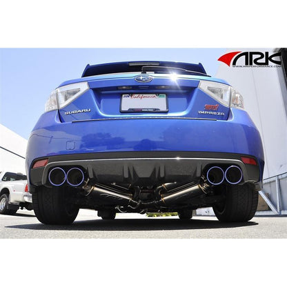 ARK Performance GRiP Cat Back Exhaust | 2008-2014 Subaru Impreza WRX / STi Hatchback (SM1301-0210G)-Cat Back Exhaust System-ARK Performance-JDMuscle