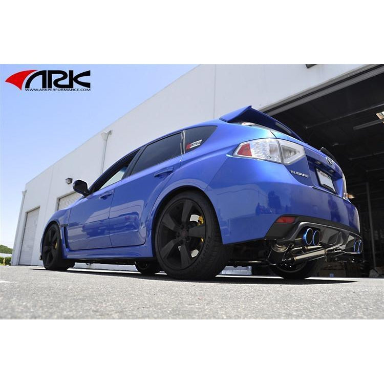 ARK Performance GRiP Cat Back Exhaust | 2008-2014 Subaru Impreza WRX / STi Hatchback (SM1301-0210G)-Cat Back Exhaust System-ARK Performance-JDMuscle