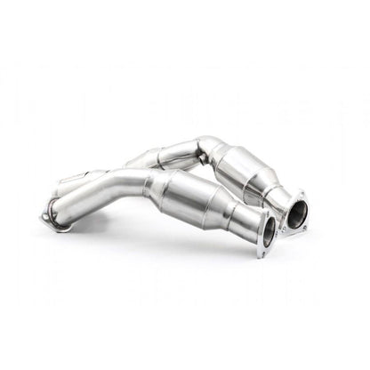 ARK Performance High Flow Cats | 03-08 Nissan 350Z / 03-06 Infiniti G35 MT (HC1100-0030)-ARK HC1100-0030-Front Pipes and Downpipes / Y-Pipes-ARK Performance-JDMuscle