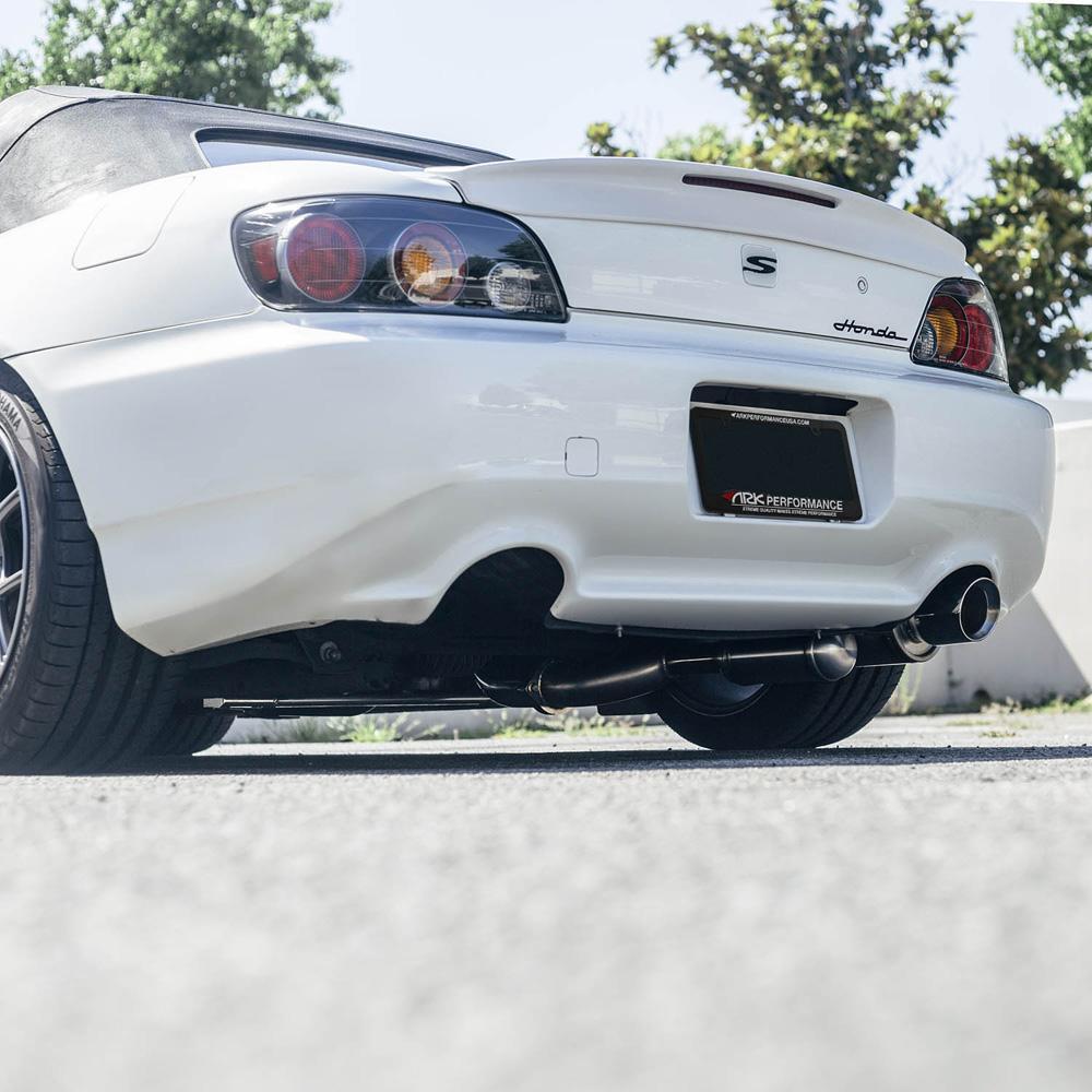 ARK Performance Single Exit N-II Exhaust System | 2000-2009 Honda S2000-Cat Back Exhaust System-ARK Performance-JDMuscle