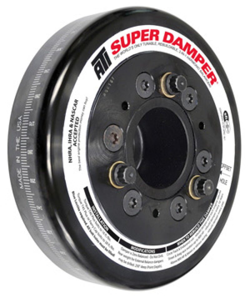 ATI Super Dampers 7.074in Alum Race Version Mitsubishi Evo X 2008+ | 918253 - JDMusclePulleysappATI918254
