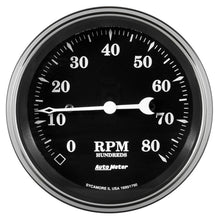 Auto Meter Gauge Tachometer 3 3/8in 8k RPM In - Dash Old Tyme Black Universal | 1790 - JDMuscleTachometersatm1790