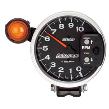 Autometer 5 inch 10K RPM w/ Monster Shift Lite / Memory Pedestal Tachometer Black Universal | 233906 - JDMuscleTachometersatm233906