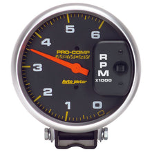 Autometer 5 inch Diesel 6000 RPM with Memory 4 Pulse Tachometer Pedestal Mount Universal | 6806 - JDMuscleTachometersatm6806