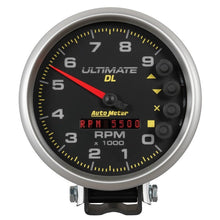 Autometer 5 inch Ultimate DL Playback Tachometer 9000 RPM Black Universal | 6896 - JDMuscleTachometersatm6896