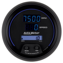 Autometer 85.7mm Black Digital 8000rpm/160mph or 260kmph Electric Tachometer/Speedometer Combo Universal | 6987 - JDMuscleMulti Gaugesatm6987