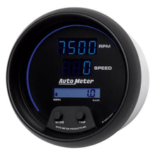 Autometer 85.7mm Black Digital 8000rpm/160mph or 260kmph Electric Tachometer/Speedometer Combo Universal | 6987 - JDMuscleMulti Gaugesatm6987