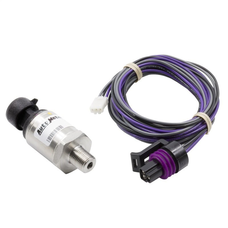 Autometer Airdrive 0 - 100 PSI Fluid Pressure Sensor Kit 1/8in. NPT Male Sensor Kit Universal | 6052 - JDMuscleGauge Sensors & Wiringatm6052