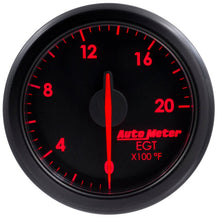 Autometer Airdrive 2 - 1/16in EGT Gauge 0 - 2000 Degrees F Black Universal | 9145 - T - JDMuscleEGT Gaugesatm9145-T