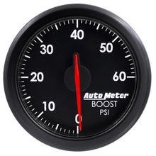 Autometer Airdrive 2 - 1/6in Boost Gauge 0 - 60 PSI Black Universal | 9160 - T - JDMuscleBoost Gaugesatm9160-T