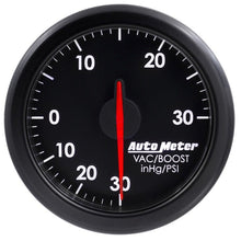 Autometer Airdrive 2 - 1/6in Boost/Vac Gauge 30in HG/30 PSI Black Universal | 9159 - T - JDMuscleBoost Gaugesatm9159-T