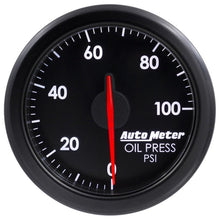 Autometer Airdrive 2 - 1/6in Oil Pressure Gauge 0 - 100 PSI Black Universal | 9152 - T - JDMusclePressure Gaugesatm9152-T