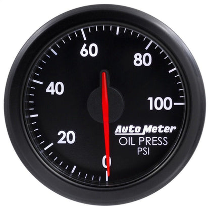 Autometer Airdrive 2 - 1/6in Oil Pressure Gauge 0 - 100 PSI Black Universal | 9152 - T - JDMusclePressure Gaugesatm9152-T