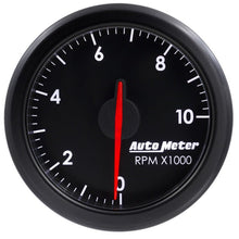Autometer Airdrive 2 - 1/6in Tachometer Gauge 0 - 10K RMP Black Universal | 9197 - T - JDMuscleTachometersatm9197-T