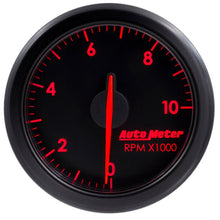 Autometer Airdrive 2 - 1/6in Tachometer Gauge 0 - 10K RMP Black Universal | 9197 - T - JDMuscleTachometersatm9197-T