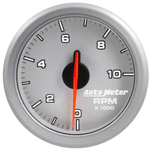 Autometer Airdrive 2 - 1/6in Tachometer Gauge 0 - 10K RMP Silver Universal | 9197 - UL - JDMuscleTachometersatm9197-UL