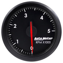 Autometer Airdrive 2 - 1/6in Tachometer Gauge 0 - 5K RPM Black Universal | 9198 - T - JDMuscleTachometersatm9198-T