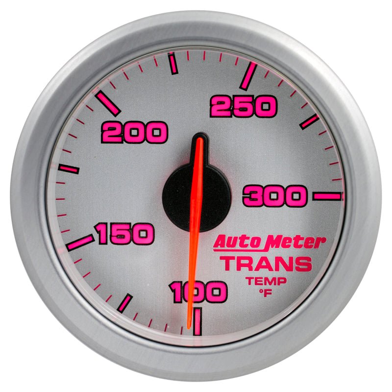 Autometer Airdrive 2 - 1/6in Trans Temperature Gauge 100 - 300 Degrees F Silver Universal | 9157 - UL - JDMuscleTemperature Gaugesatm9157-UL