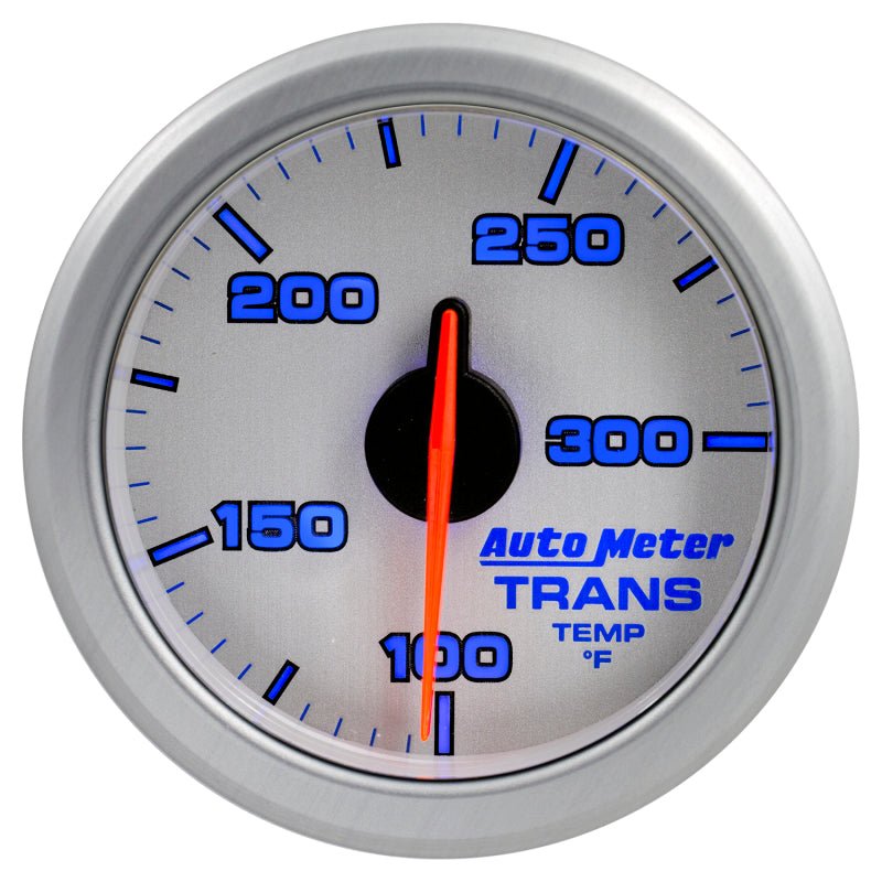 Autometer Airdrive 2 - 1/6in Trans Temperature Gauge 100 - 300 Degrees F Silver Universal | 9157 - UL - JDMuscleTemperature Gaugesatm9157-UL