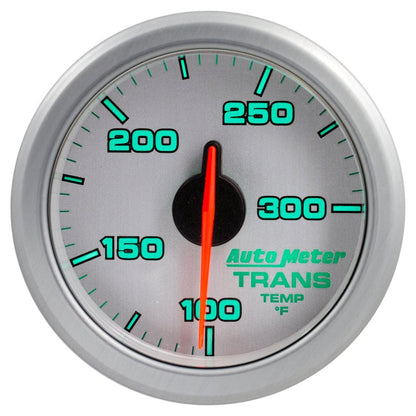 Autometer Airdrive 2 - 1/6in Trans Temperature Gauge 100 - 300 Degrees F Silver Universal | 9157 - UL - JDMuscleTemperature Gaugesatm9157-UL