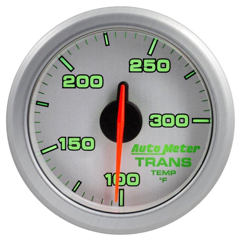 Autometer Airdrive 2 - 1/6in Trans Temperature Gauge 100 - 300 Degrees F Silver Universal | 9157 - UL - JDMuscleTemperature Gaugesatm9157-UL