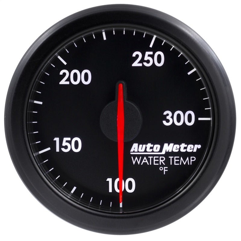 Autometer Airdrive 2 - 1/6in Water Temperature Gauge 100 - 300 Degrees F Black Universal | 9154 - T - JDMuscleTemperature Gaugesatm9154-T