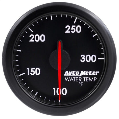 Autometer Airdrive 2 - 1/6in Water Temperature Gauge 100 - 300 Degrees F Black Universal | 9154 - T - JDMuscleTemperature Gaugesatm9154-T