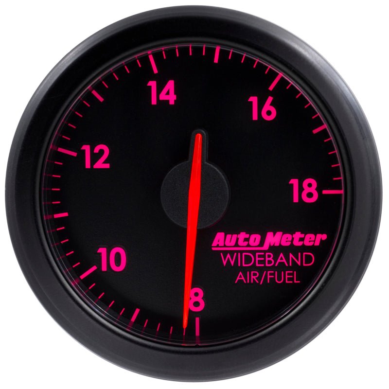 Autometer Airdrive 2 - 1/6in Wideband Air / Fuel Gauge 10:1 - 17:1 ARF Range Black Universal | 9178 - T - JDMuscleAir Fuel Ratio Gaugesatm9178-T