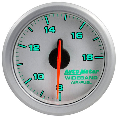 Autometer Airdrive 2 - 1/6in Wideband Air / Fuel Gauge 10:1 - 17:1 ARF Range Silver Universal | 9178 - UL - JDMuscleAir Fuel Ratio Gaugesatm9178-UL