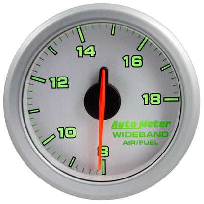 Autometer Airdrive 2 - 1/6in Wideband Air / Fuel Gauge 10:1 - 17:1 ARF Range Silver Universal | 9178 - UL - JDMuscleAir Fuel Ratio Gaugesatm9178-UL