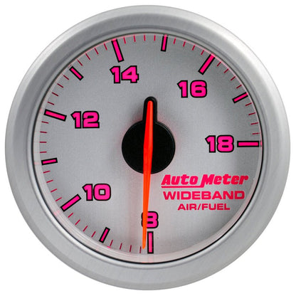 Autometer Airdrive 2 - 1/6in Wideband Air / Fuel Gauge 10:1 - 17:1 ARF Range Silver Universal | 9178 - UL - JDMuscleAir Fuel Ratio Gaugesatm9178-UL