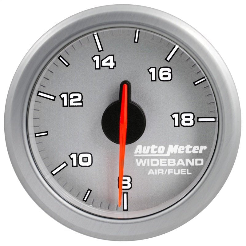 Autometer Airdrive 2 - 1/6in Wideband Air / Fuel Gauge 10:1 - 17:1 ARF Range Silver Universal | 9178 - UL - JDMuscleAir Fuel Ratio Gaugesatm9178-UL